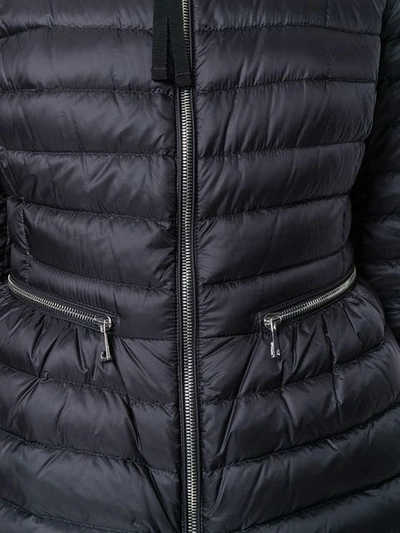 Shop Moncler Agate Padded Jacket In Blue