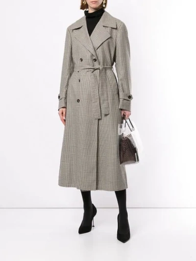 Shop Giuliva Heritage Collection The Christie Trench Coat In Brown