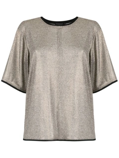 Shop Alcaçuz Fotografia Knit Top - Grey