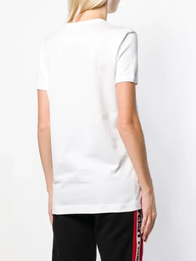 Shop Dolce & Gabbana Embroidered T-shirt In White