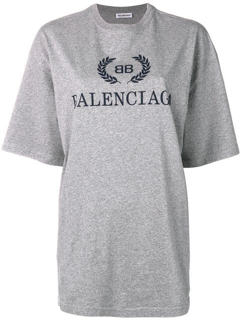 balenciaga shirt grey