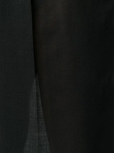 Maison Margiela Low-rise Wool-blend Cropped Pants In Black