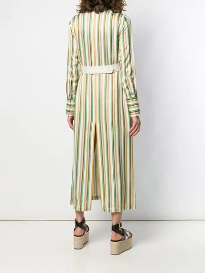 Shop 3.1 Phillip Lim / フィリップ リム Striped Long Shirt In Neutrals