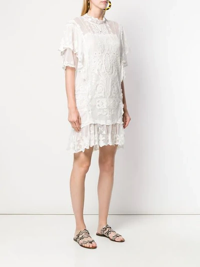 Shop Isabel Marant Besticktes Kleid In White