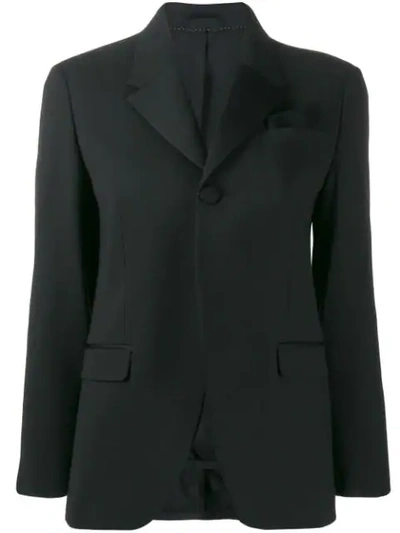 Shop Neil Barrett Single-breasted Jacket In Black