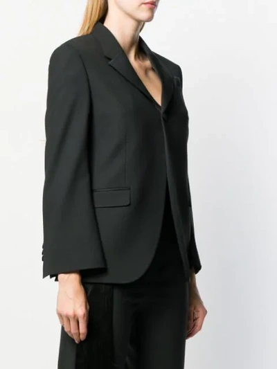 Shop Neil Barrett Single-breasted Jacket In Black