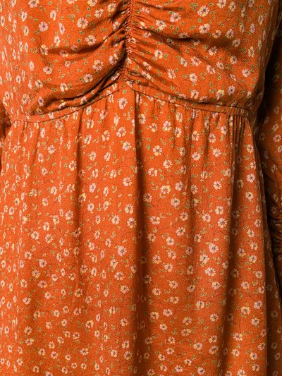 Shop Mes Demoiselles Francesca Short Dress In Orange