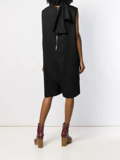 Shop Rick Owens Roll Neck Playsuit In Black