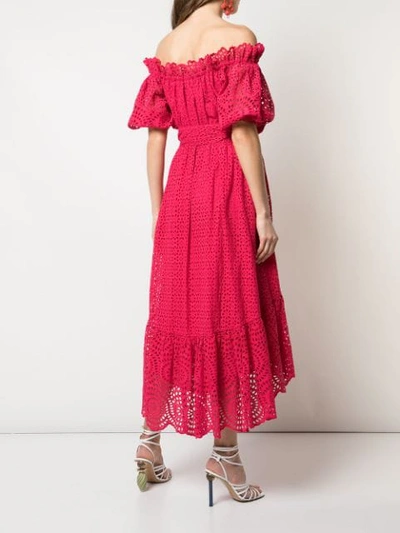 ULLA JOHNSON HOLLIE DRESS - 粉色