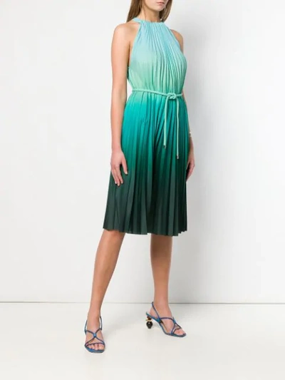 Shop Max Mara Fuxia Dress In Green