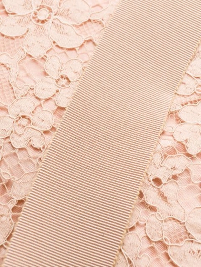GOAT VENUS LACE FITTED DRESS - 粉色