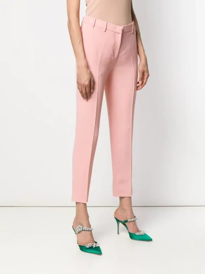 Shop N°21 Nº21 Slim Tailored Trousers - Pink