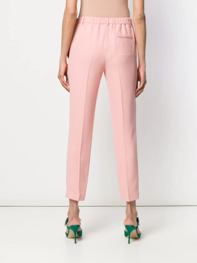 Shop N°21 Nº21 Slim Tailored Trousers - Pink