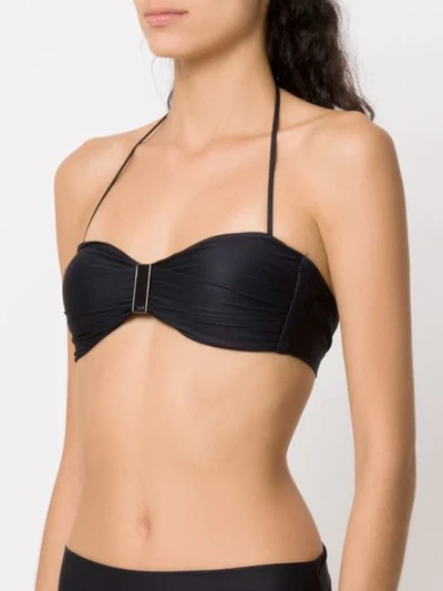 Shop Track & Field Maya Bikini Top In Black