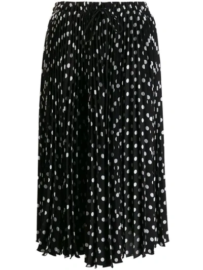 MARC JACOBS POLKA DOT SKIRT - 黑色