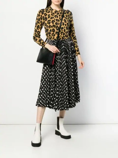 MARC JACOBS POLKA DOT SKIRT - 黑色