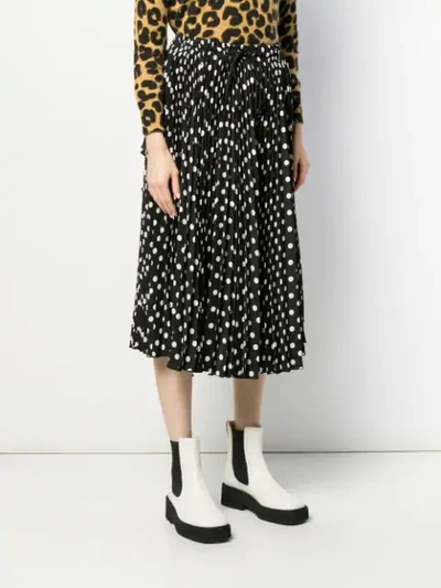 MARC JACOBS POLKA DOT SKIRT - 黑色