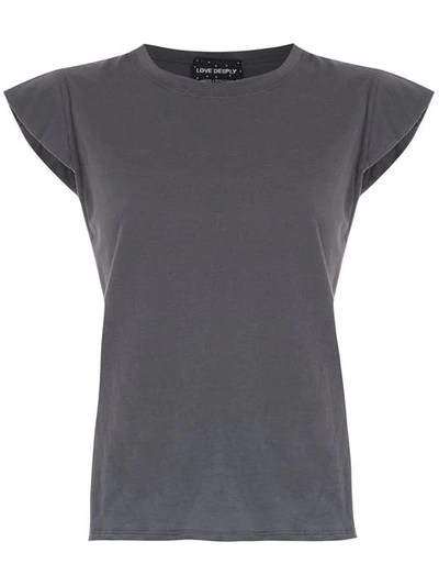Shop Andrea Bogosian Short Sleeved T-shirt In Grey