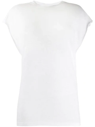 Shop Iro Oversized Vest Top In White