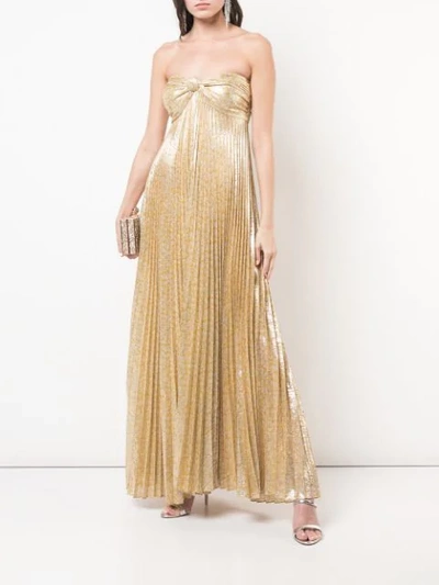 Shop Alexis Joya Dress In Gold