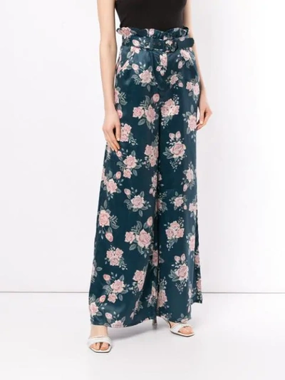 Shop We Are Kindred French Palazzo Pant In Green