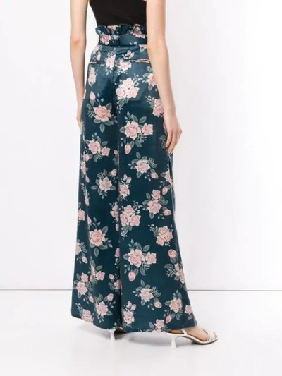 Shop We Are Kindred French Palazzo Pant In Green