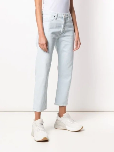 Shop Goldsign The Low Slung Jeans In Blue