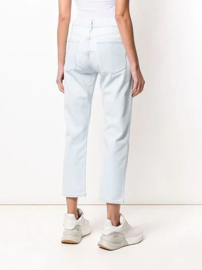 Shop Goldsign The Low Slung Jeans In Blue