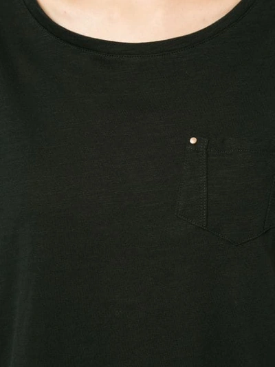 Shop Aje Chest Pocket T In Black