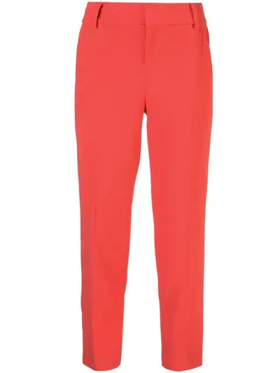 ALICE+OLIVIA STACEY SLIM TROUSERS - 红色