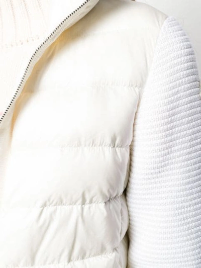 Shop Moncler Aventurine Jacket In White