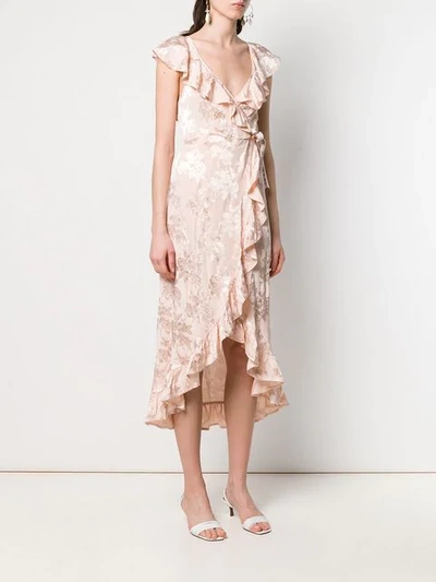 Shop Aniye By Langes Wickelkleid - Nude In Neutrals