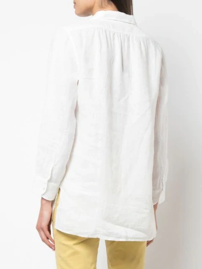 Shop Nili Lotan Kaftan Top In White