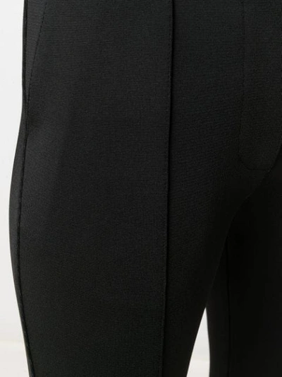 GIVENCHY HIGH-WAISTED FLARED TROUSERS - 黑色
