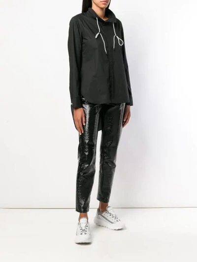 Shop Y-3 High Low Shirt - Black