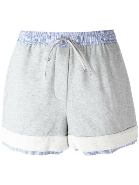 3.1 Phillip Lim Drawstring Shorts In Grey | ModeSens