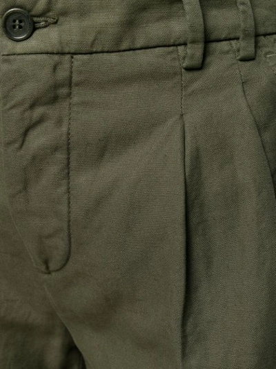 Shop Aspesi Straight-leg Shorts In Green