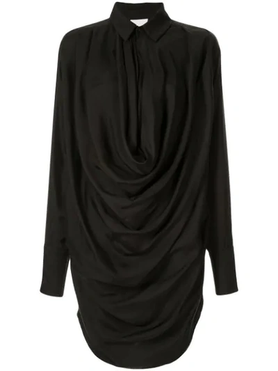 Shop Acler Caulfield Mini Dress In Black