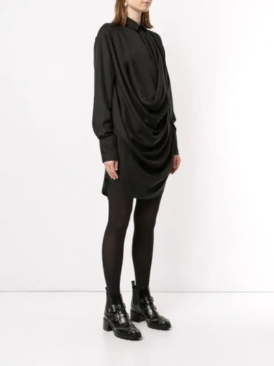 Shop Acler Caulfield Mini Dress In Black