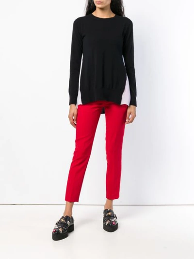 Shop Dondup Perfect Cropped Trousers - Red