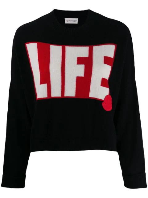 moncler jumper black