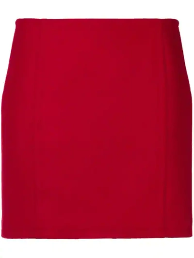 Shop Dsquared2 Mini Skirt In Red