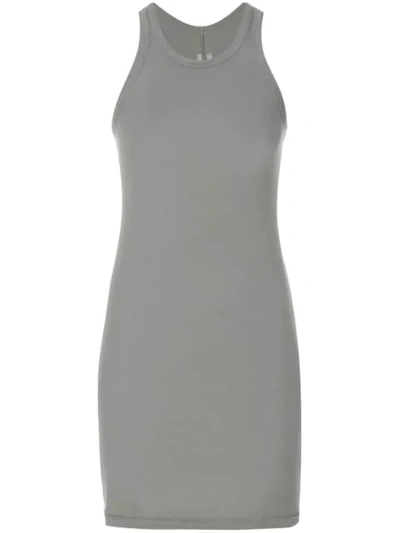 Shop Rick Owens Drkshdw Long Racerback Vest In Grey