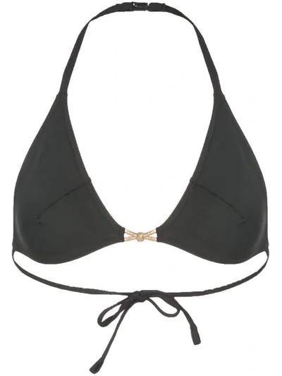 Shop Eres Triangle Bikini Top In Black