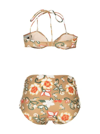 Muller Of Yoshiokubo Abiquiu Bikini In Brown