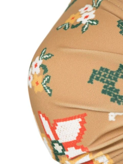 Muller Of Yoshiokubo Abiquiu Bikini In Brown