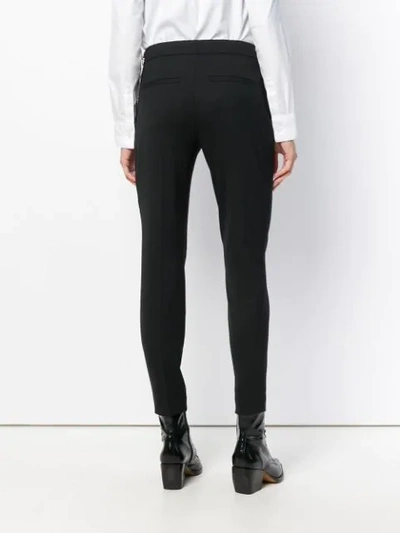 Shop Alexander Wang Cigarette Trousers - Black