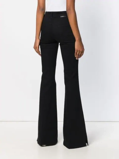 Shop Stella Mccartney Bootcut Jeans In Black