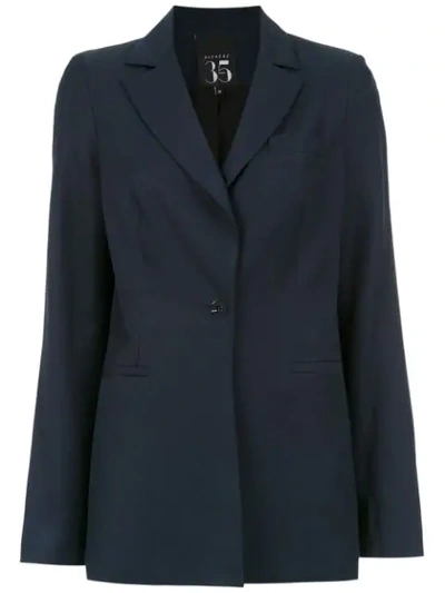 Shop Alcaçuz Farmer Blazer In Blue