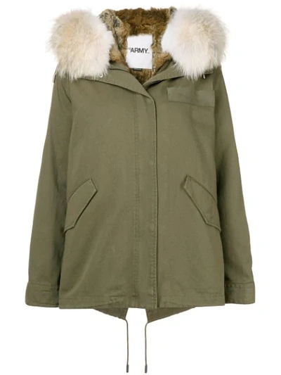 Salomon Short Parka In Green |